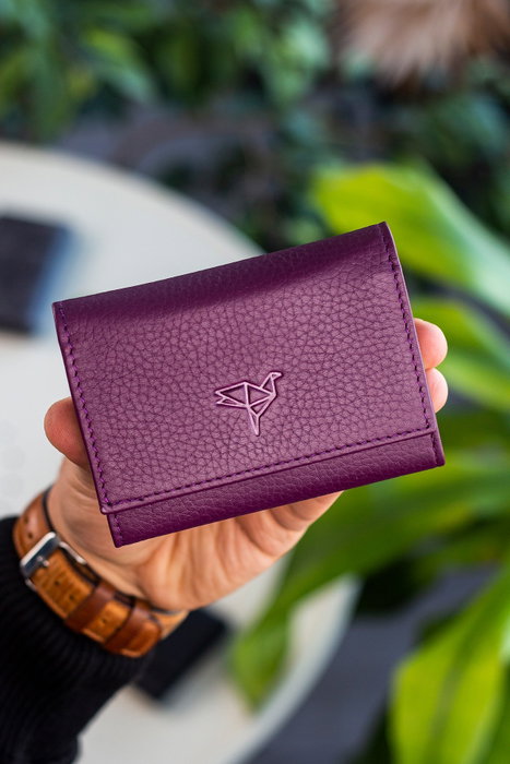 Zoozie Bags Tarjetero Cuba - Damson Red